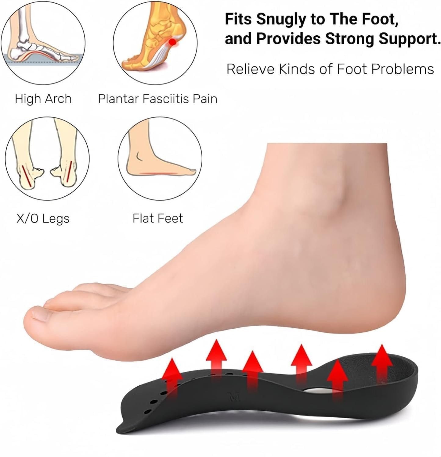 FlexiSole™ - Foot Arch Support Insoles