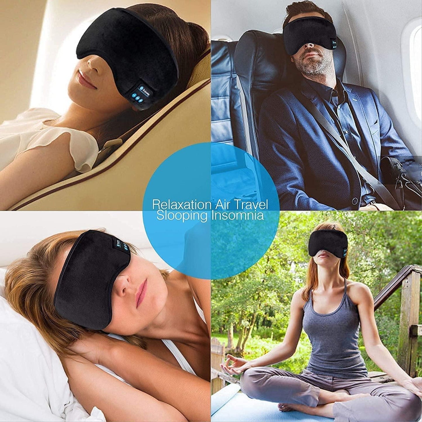 Eye Mask Wireless Bluetooth (With Music)