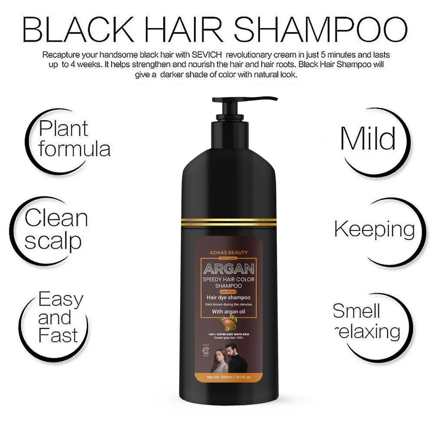 DyeDash™ - Speedy Hair Color Shampoo
