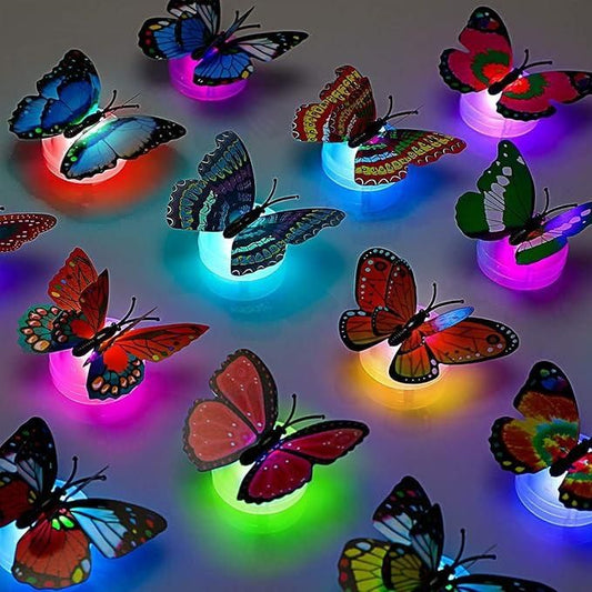 3D Butterfly Led Light (Pack of 3)